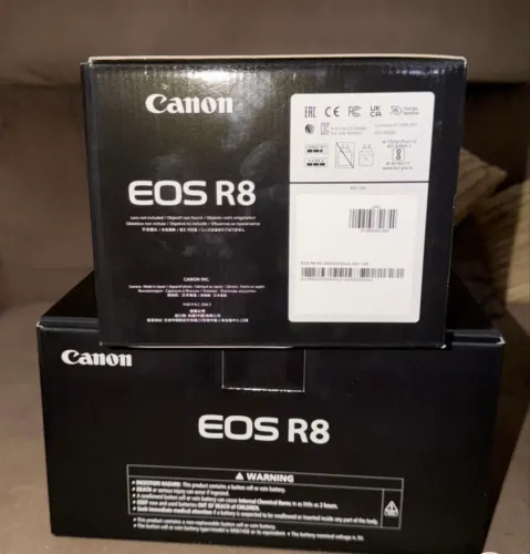 Câmera Canon R8 corpo nova à pronta entrega com garantia 12 meses