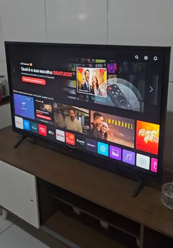 TV SMART LG MARCA BOA TODA ORIGINAL ACEITO CARTÃO 