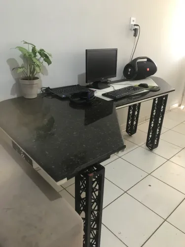 Linda Mesa mármore para qualquer ambiente