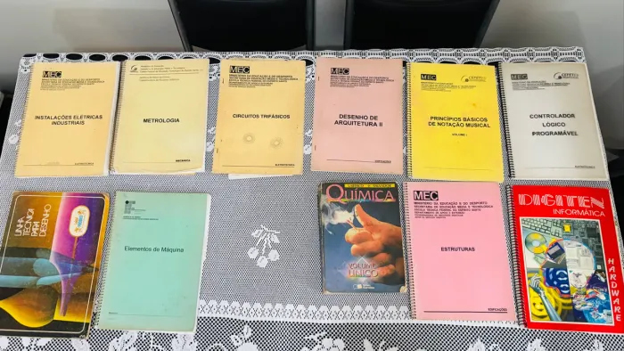 DOAÇÃO - MATERIAL DE ESTUDO. Tecnico em Mecânica / Eletrotecnica