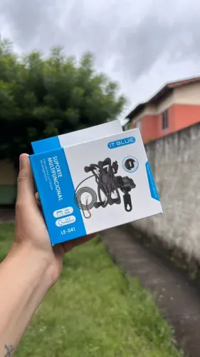 Suporte de Celular para Moto Com Carregador