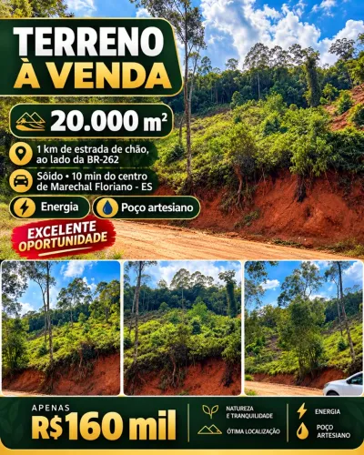 ? TERRENO À VENDA - EXCELENTE OPORTUNIDADE!