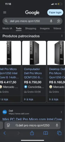 Dell pro micro QCM1250