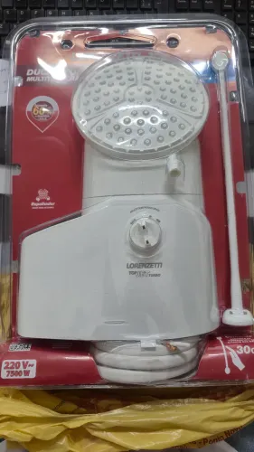 Chuveiro elétrico 220v 7500w LORENZETTI
