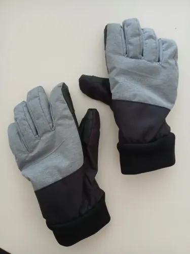 Luvas de Ski 100 Light Wedze Cinza tam P