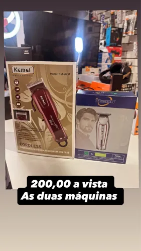 MÁQUINA DE CORTAR CABELO KEMEI KIT 