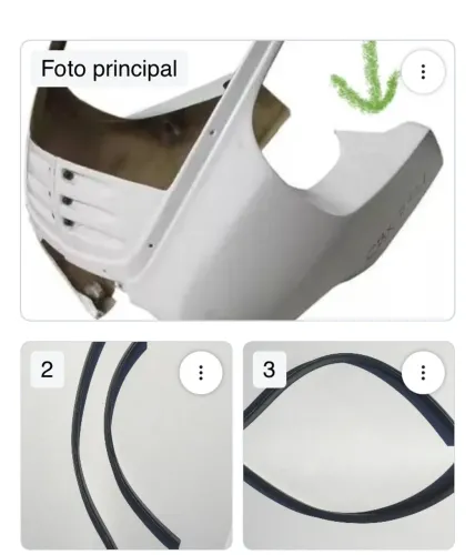 Guarnição tanque carenagem cbx 750 Honda 