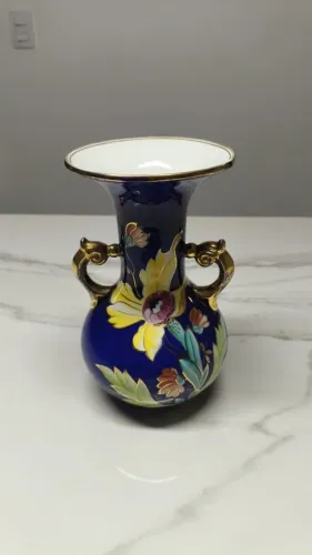 Vaso Porcelana Sec. XIX - Faiança