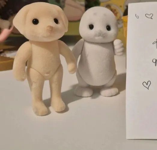 Sylvanian families para reformar foca e cachorro