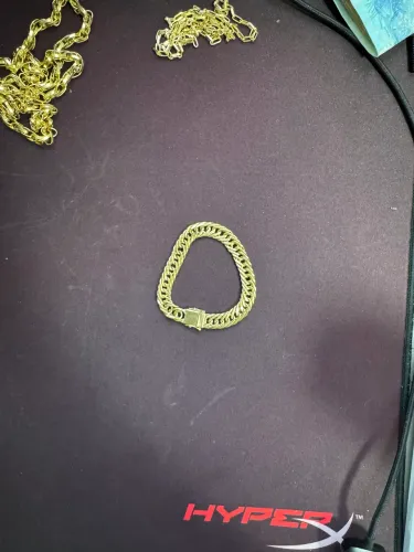 Pulseira grumet tripla