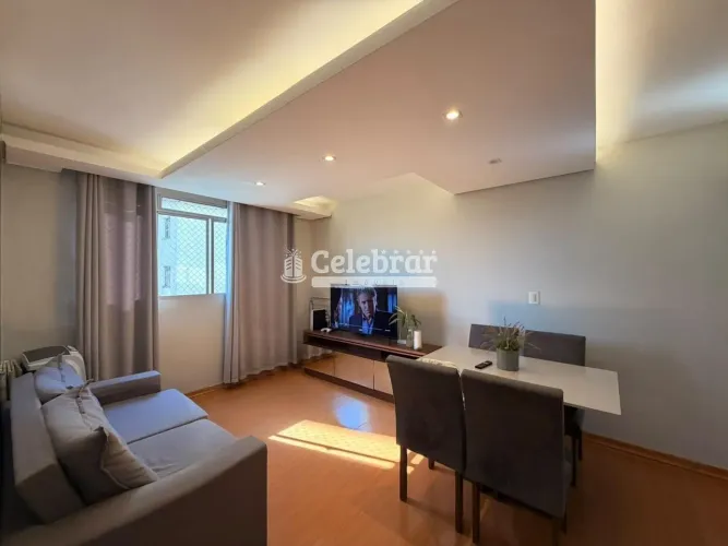 Apartamento 2 Quartos para Venda em Contagem, Europa, 2 dormitórios, 1 banheiro, 2 vagas