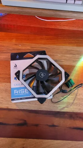 Fan / Ventoinha Mancer 120mm com led branco