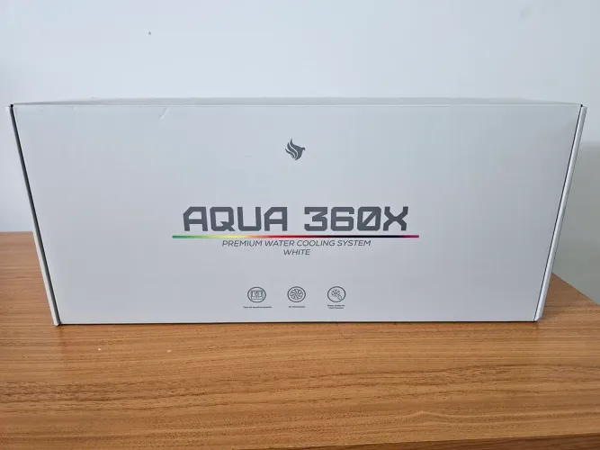 Water cooler aquário 360x pichau branco