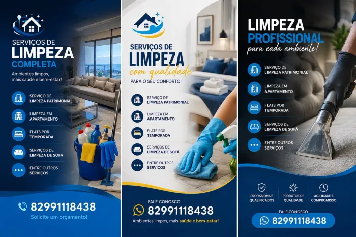 Serviço de limpeza em geral