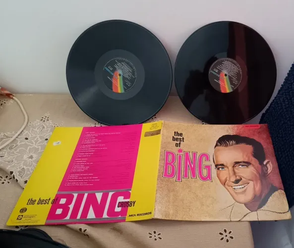 LP disco de vinil duplo The Best of Bing Crosby - envio para todo o país