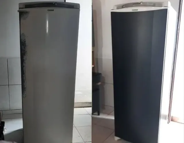 Geladeira envelopamento 