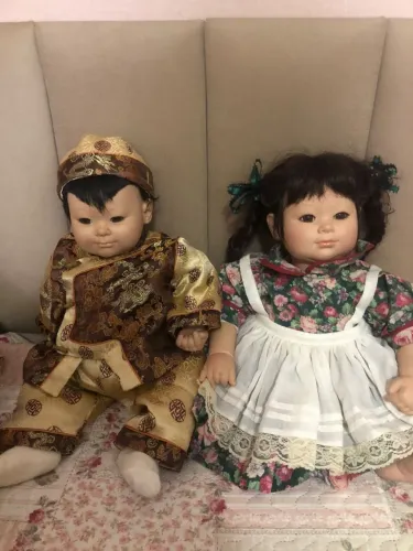 Boneca bebê reborn importada