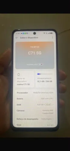 REALME C71 5G - 256GB / 8GB RAM