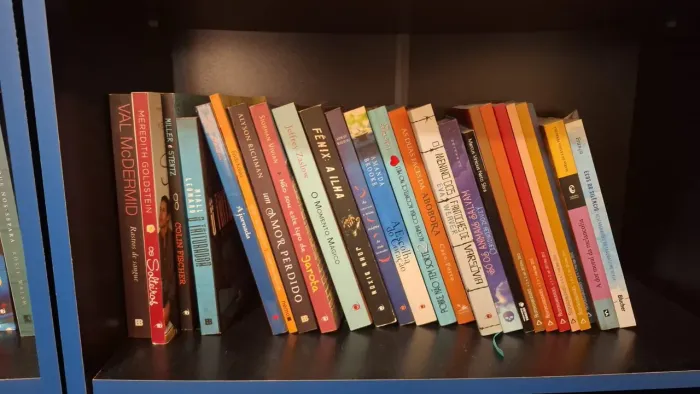 Recebo/retiro doação de livros