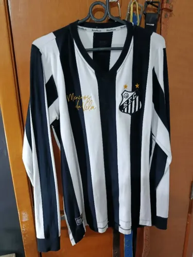 Camisa do Santos manga longa - Retrô mania