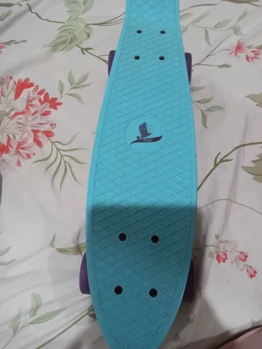 Skate muito lindo cor azul