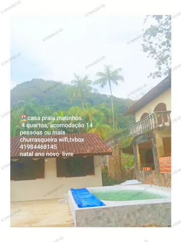 Casa praia com piscina
