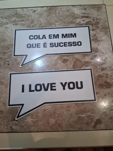 Placa para casamento de noiva em PVC
