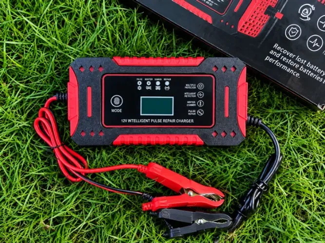 Carregador Inteligente de Bateria 12V - Reparo e Manutenção