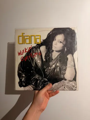 Vinil Dianna Ross - Workin Overtime (usado)