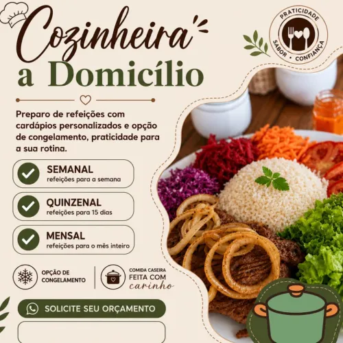 Cozinheira a Domicílio 
