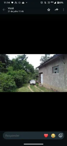 Alugo barracão na Caputera 250mts