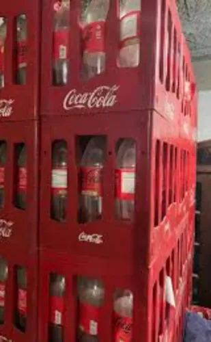 Caixa  coca com vasilhame