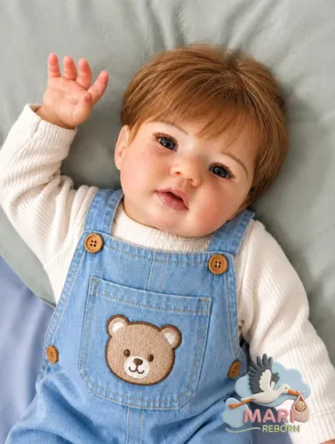 Lindo bebe reborn menino