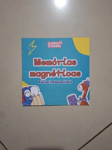 Imã de Geladeira Infantil Leiturinha - Memórias Magnéticas