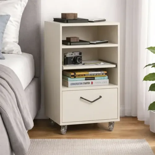 Mini Organizador Multiuso Off White NOVO Promoção