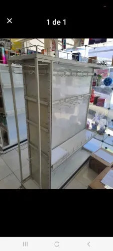 Parteleira gôndola dupla face