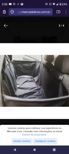 Capa pet impermeável carro