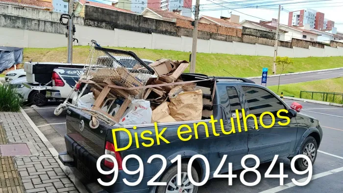 Retirada de entulhos