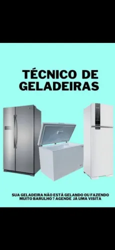 Concertamos geladeira e freezer