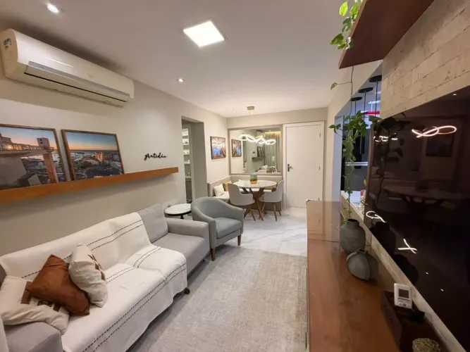 Residencial Alto da Pituba 2/4 sendo suite, home office