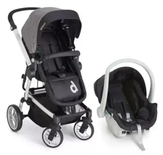 Carrinho com bebê conforto Galzerano Dzieco  e Berço 