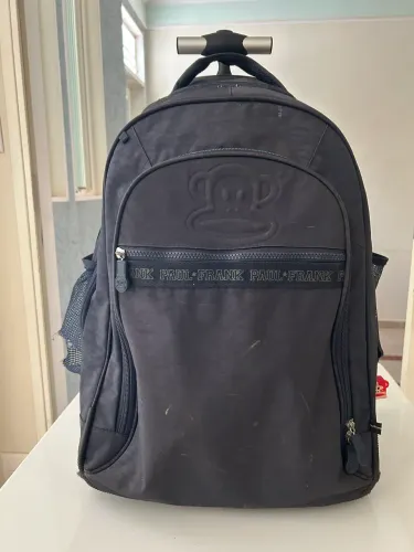 SESTINI - mochila de rodinhas c/ alças embutidas - mala e bolsa volta às aulas escolares