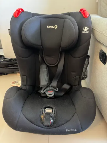 Cadeirinha recline safety 1st preta 