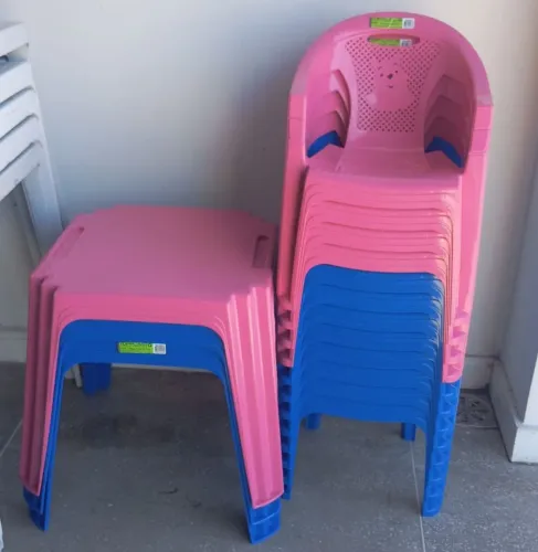 Conjunto de mesa infantil