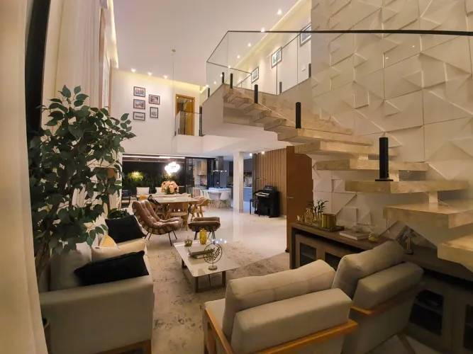 Parqville Pinheiros - Casa em condomínio de 250 m2 3 comsuítes em Aparecida de Goiânia
