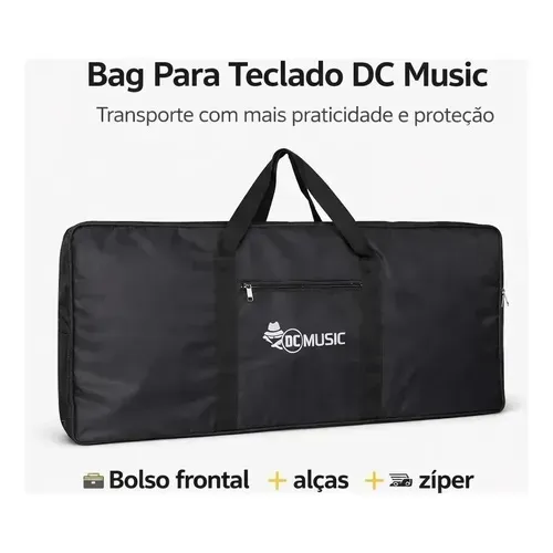 CAPA TECLADO 61 TECLAS 