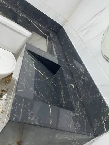 Lavatório em porcelanato
