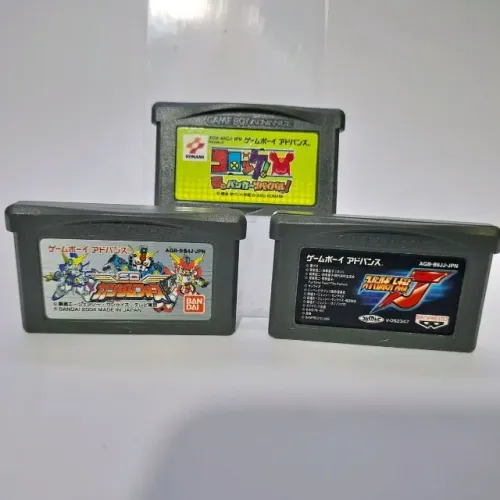 lote jogos japoneses nintendo game boy advance