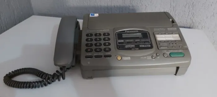 Aparelho De Fax Panasonic Kx-f880- Bivolt Usado Ótimo Estado