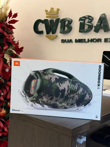 Jbl Boombox 4 Camuflada Original Lacrada | Loja Física 